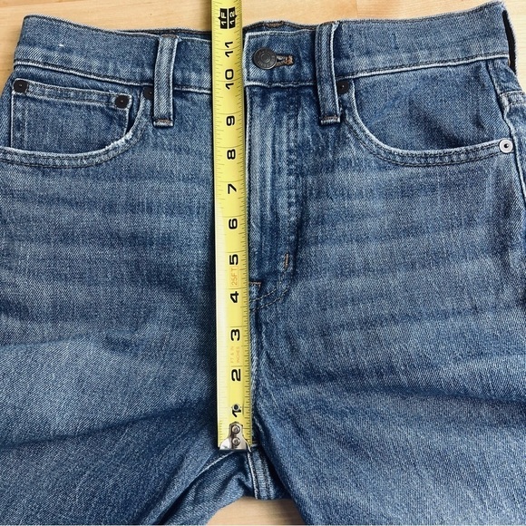 Madewell‎ Classic Straight Jeans in Coldbrook Wash High Rise Women's Size 25 - Picture 12 of 12